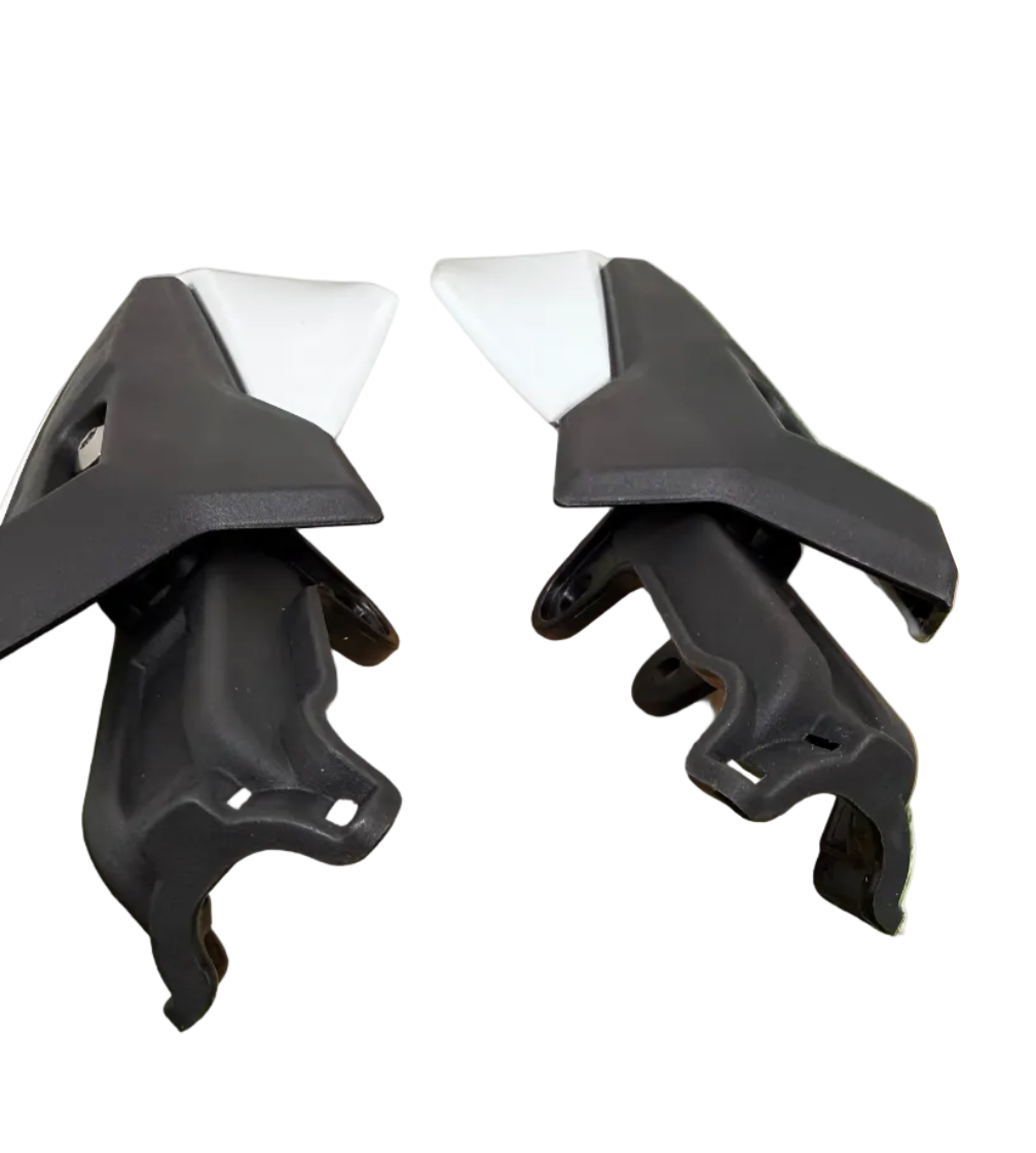Surron Ultra Bee White Handguards / Wind Guard Hand Cover With Brackets