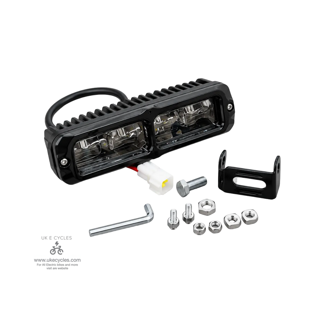 LED Headlight Light Bar Smoked Black For Talaria Sting R MX3 MX4 Plug & Play