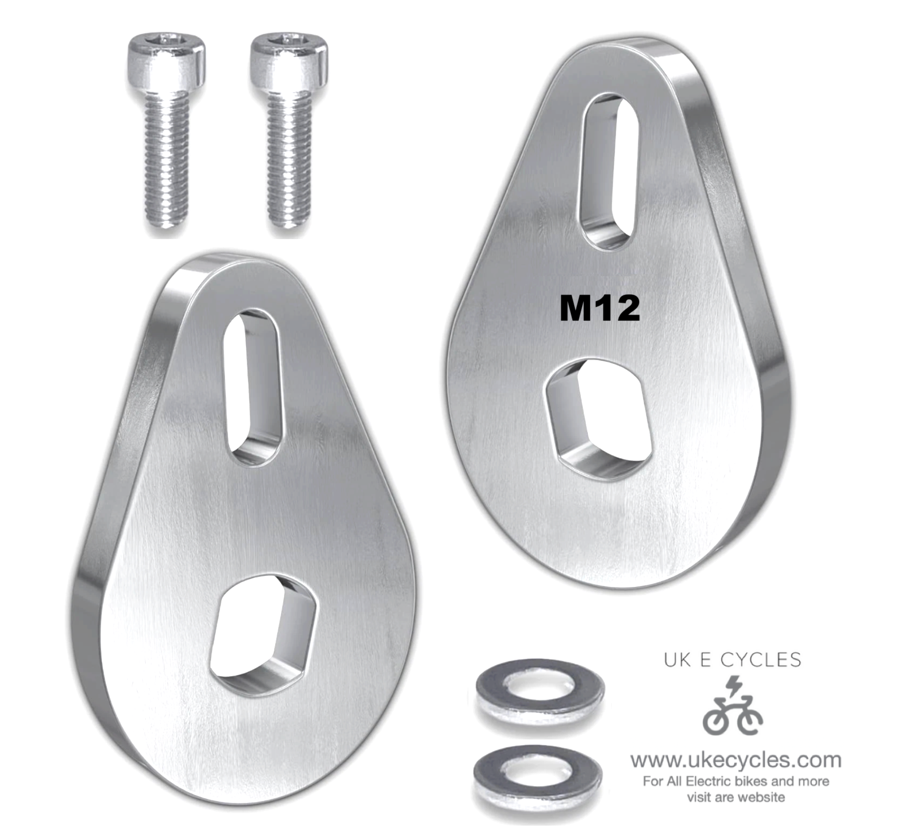 E Bike Torque Arm Universal Carrera Stainless M12,M14, M16 Thickness 5mm