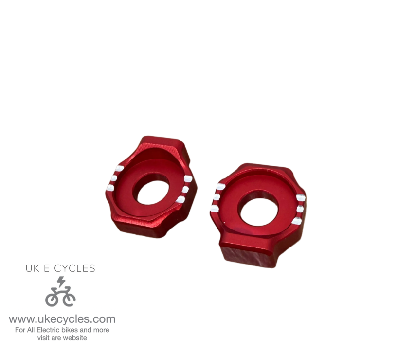 Rear Wheel Chain Tensioner Adjuster Blocks Axle for Surron Light Bee/Talaria MX3