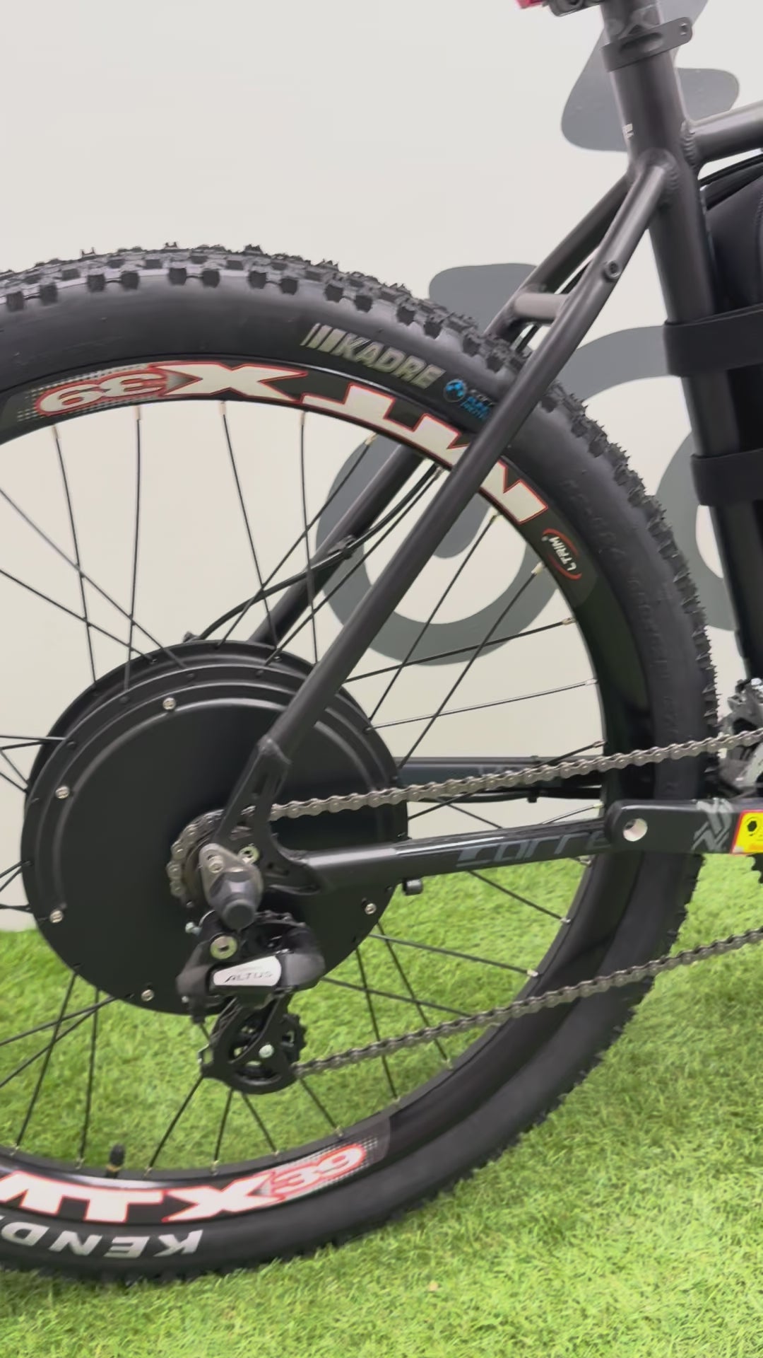 Carrera Vengeance electric bike 72v 3000 Watts mtx Lithium🔋  Black Edition